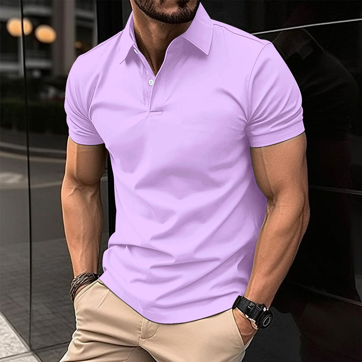 Summer polo shirt
