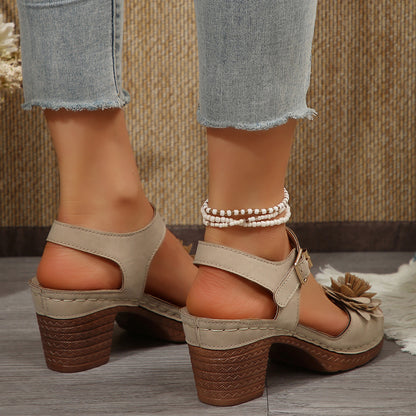 Women's Chunky Heel Sandals